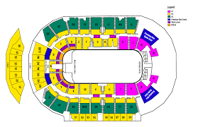 Seating Chart Canadian Finals Rodeo