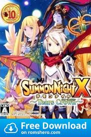 Download Summon Night X Tears Crown Jp Nintendo Ds Nds Rom In 2020 Nintendo Ds Nintendo Nds