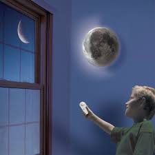 Mond Licht Led Kinderlampe Nachtlich Wandleuchte Fur Schlafzimmer Kinderschlaf Licht Automatische Fotoempfindlichen Mondlicht Nachtleuchte Nachtlicht Lampe