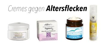 Die Besten Cremes Bei Altersflecken Pigmentstorungen