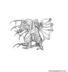 Some of the coloring page names are mecha king ghidorah sketch by almightyrayzilla on deviantart, king ghidorah 2019 by kaijufan113 on deviantart, godzilla vs king ghidora coloring, godzilla vs king ghidora coloring, godzilla big fat godzilla coloring lineart godzilla godzilla king, godzilla vs king ghidora coloring, godzilla coloring large images libros … Ghidorah King Free Printable Coloring Pages King Ghidorah Coloring Pages Coloring Pages For Kids And Adults
