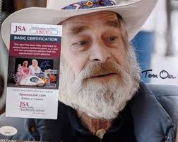 Autographed Tom Oar Mountain Men 8x10 inch framed photo with certificate of  authenticity from JSA