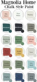 Get inspiration for your next painting project. Chalk Paint Magnolia Home Chalk Paint Colors Sarah Joy Blog