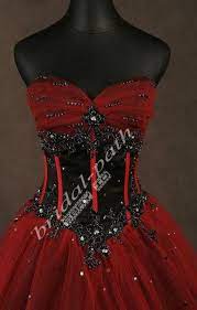 Best Wedding Dresses Black Corset 70 Ideas Red Wedding Dresses Black Wedding Dresses Gothic Wedding Dress
