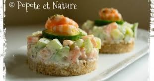 Entree Crevette Concombre Facon Cheesecake Entree Fraiche Entree Croquante Presentation De Plat Cerc Entree Crevette Recette Entree Froide Recettes De Cuisine