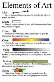 Elements Of Art Poster Small But Free Teaching Art Elements Of Art Art Handouts