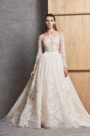 Zuhair Murad Bridal Fall 2018 Fashion Show Wedding Dresses Zuhair Murad Wedding Dress Long Sleeve Zuhair Murad Bridal