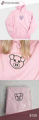 Authentic Shane Dawson Embroidered Pig Logo Hoodie Authentic Shane Dawson Embroidered Pig Logo Hoodie New S Cotton Pullover Sweatshirts Hoodie Sweatshirt Tops