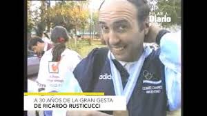 Mi vecino el campeón: se cumplen 30 años de la gran hazaña de Ricardo  Rusticucci
