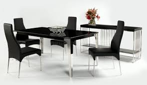 Sold by moda furnishings, inc. Black Marble Top Modern Dining Table W Optional Side Chairs