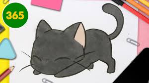 As if they weren't cute enough in real life, anime also has a wide variety of adorable (not to mention iconic) cats. How To Draw A Cute Black Cat Kawaii Special Halloween Youtube
