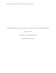 Http Www Marshall Edu Spc Files Defending The Fence Pdf