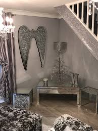 Beautiful Crush Diamond Angel Wings Wall Art Stars Wall Decor Wall Decor Living Room Angel Wall Decor
