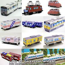Ninjatoes Papercraft Weblog Papercraft Trains Paper Crafts Cardboard City Train
