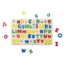 The preschoolmom website has an excellent selection of alphabet printables, including these animal alphabet worksheets. Melissa Doug Upper Lower Case Alphabet Letters Wooden Puzzle 52 Pcs Walmart Canada