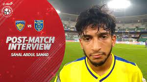 1.lig 6 eyl 2017'den itibaren takımda 31 may 2025'de sözleşmesi bitiyor. Kerala Blaster S Sahal Abdul Samad Reviews Chennaiyin Clash Hero Isl 2019 20 Youtube