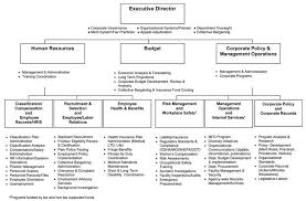 Department Of Human Resource Organization Chart Human