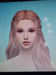 Which one is the daughter and wife in the Sims family picture?