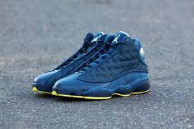 Jordan Retro 13 Black And Blue Air Jordan 13 Retro Squadron Blue Air Jordans Retro Air Jordans Nike Shoes Jordans