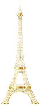 Eiffel Tower Gold No Background Paris Clipart Eiffel Tower Eiffel