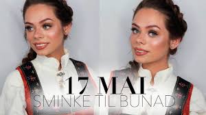 Uten skjorte, sølv og annet tilbehør. 17 Mai Sminke Til Bunad Youtube