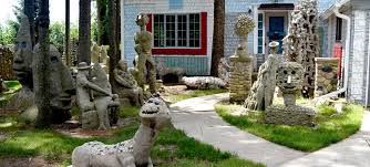At dixie yard works, we have a variety of concrete statuary and fountains that will look good in any yard. Visiting Mary Nohl S Enchanted Cottage On The Shore Of Lake Michigan Wonderland