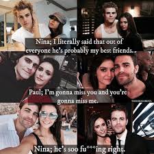 Schauspielerin nina dobrev ist wieder in festen händen. Nina Dobrev Fan Page S Instagram Photo Hapoy Birthday Paulwesley I Wish You The Best Friendships Goals Tag Nina Ninadob Nina Dobrev