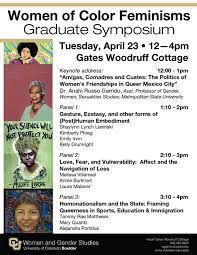 Women of Color Feminisms Graduate Symposium