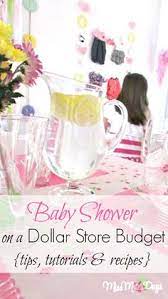 Baby Shower On A Budget By Shopping At The Dollar Store Budget Baby Shower Best Baby Shower Favors Baby Shower Desserts Boy