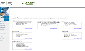 Benefits are deposited into the accounts each. Ebtedge Cardholder Login Ebtedge Com Sign Up Login Helps