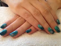 Cool Turquoise Nail Art Design Shellac Silver Nail Designs Shellac Nail Designs Shellac Nail Art