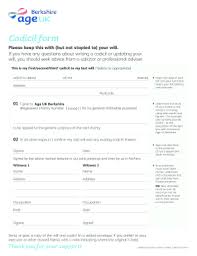 41 Printable Codicil To Will Forms And Templates Fillable Samples In Pdf Word To Download Pdffiller