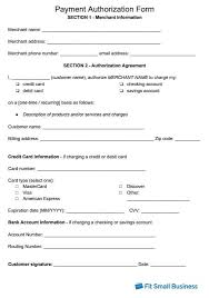 These changes are outlined below. What Is A Credit Card Authorization Form Free Template