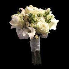 Customise your wedding flowers to suit your wedding. All White Bridal Bouquet In Washington Dc Shoots And Blooms Of D C