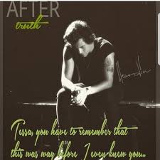 A brooding, mysterious, tattooed rebel with a difficult past, hardin's guarded world, and persona, cracks when he meets freshman tessa young. Hardin Scott Hessa Quote Facebook