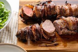 Remove from pot and cover with aluminum foil to allow meat to rest. Grilled Bacon Wrapped Pork Tenderloin Recipe