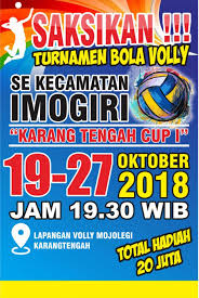 Salah satu media yang banyak digunakan pada saa… 16 Gambar Poster Bola Voli Richa Gambar