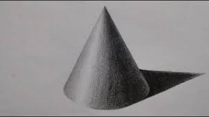 Shades And Shadows Cone Nature Art Painting Shadow Nature Art