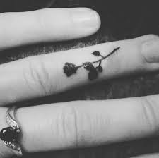 Finger Black Rose Tattoo Black Rose Tattoo Rose Finger Tattoo Rose Tattoo Finger