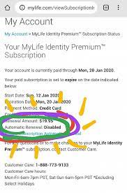 A mysterious or fraudulent charge on your credit card statement could be a mistake. Mylife Reviews 381 Reviews Of Mylife Com Sitejabber