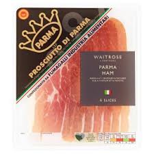 It's usually thinly sliced, and can be eaten as a starter, in sandwiches, or used in cooking. Waitrose Parma Ham 6 Slices Waitrose Partners