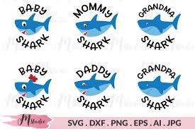 Download Family Shark Svg 197284 Cut Files Design Bundles