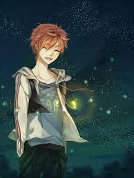 Anime Boy With Orange Hair Pesquisa Google Anime Cute Anime Boy Anime Artwork