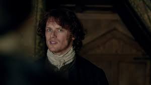 Great Screencap Of Jamie S Black Eye And Scratched Cheek Courtesy Of Claire Fighting Back Jamie Fraser Outlander Outlander Outlander Tv