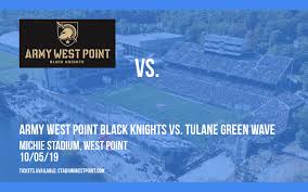 Army West Point Black Knights Vs Tulane Green Wave Tickets