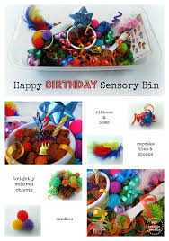 Happy Birthday Activities For Kids Happy Birthday Sensory Activity Bin Birthday Activities Sensory Activities Kids Sensory