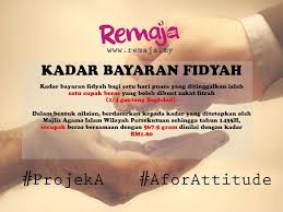 Bagaimana Kiraan Fidyah Bayar Puasa Remaja Pengikut Agama