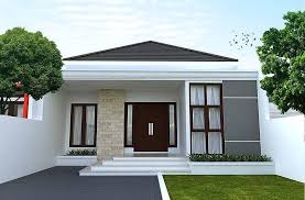 Sebuah rumah umumnya memiliki teras depan yang berfungsi sebagai tempat menerima tamu, mengobrol atau sekedar bersantai, sama fungsinya seperti lobby di sebuah hotel atau apartemen. Contoh Desain Rumah Minimalis Tampak Depan Cek Bahan Bangunan