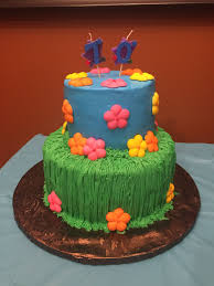 Grass Skirt Cake Cake Desserts Birthday Cake
