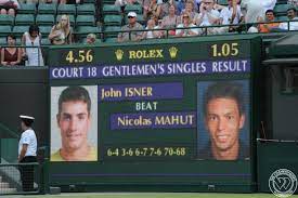 He rams a forehand into a corner and mahut's feeble response. Mahut Vs Isner The World S Longest Tennis Match Posts Facebook